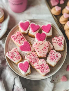 Valentine Sugar Wafer Cookies