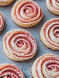 Valentine Day Swirl Cookies