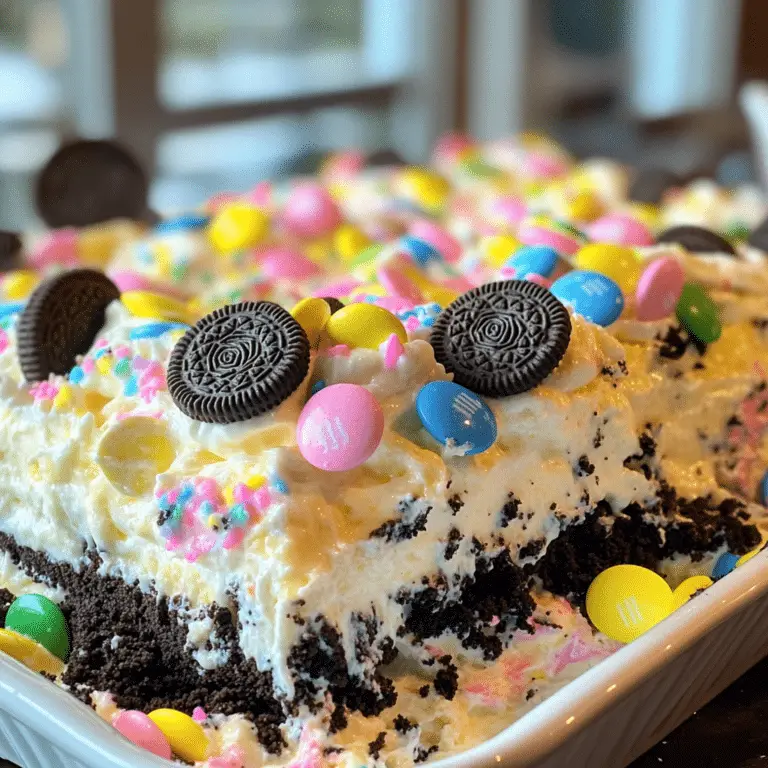 Easter Dirt Cake Casserole