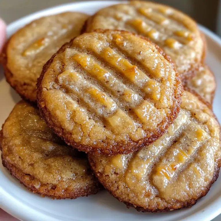 🍌 Soft & Chewy Banana Bread Cookies 🍪