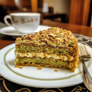 Pistachio Almond Cake