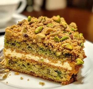 Pistachio Almond Cake