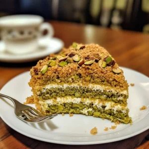 Pistachio Almond Cake