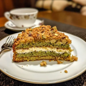 Pistachio Almond Cake