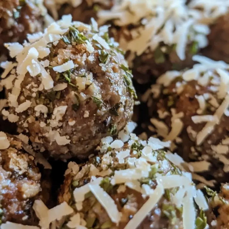 Air Fryer Meatballs