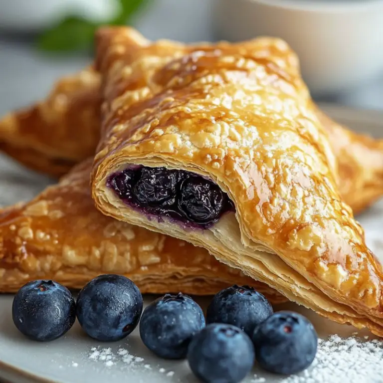 Blueberry Turnovers
