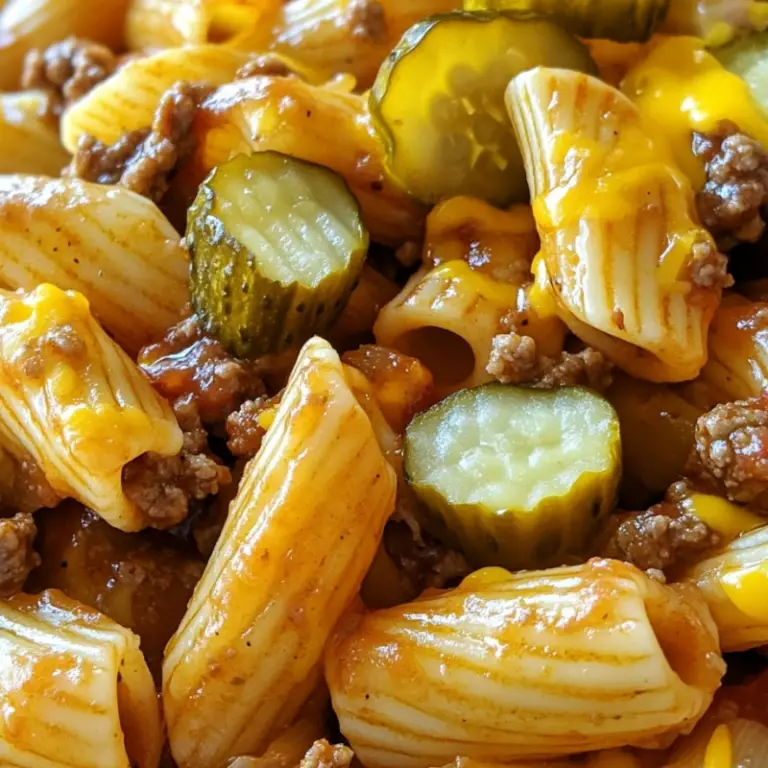 Cheeseburger Pasta