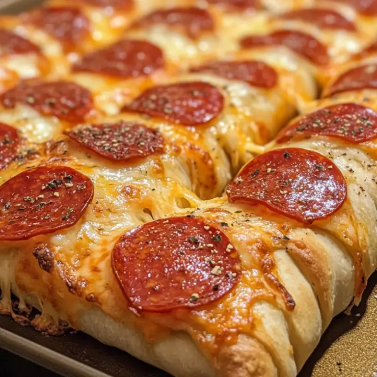 Cheesy Pepperoni Stromboli
