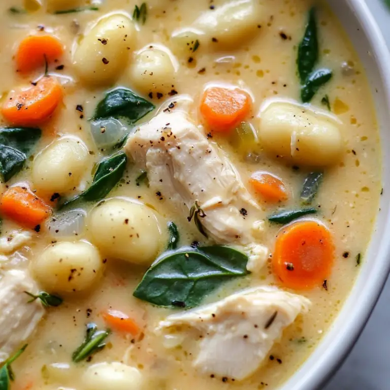 Chicken Gnocchi Soup