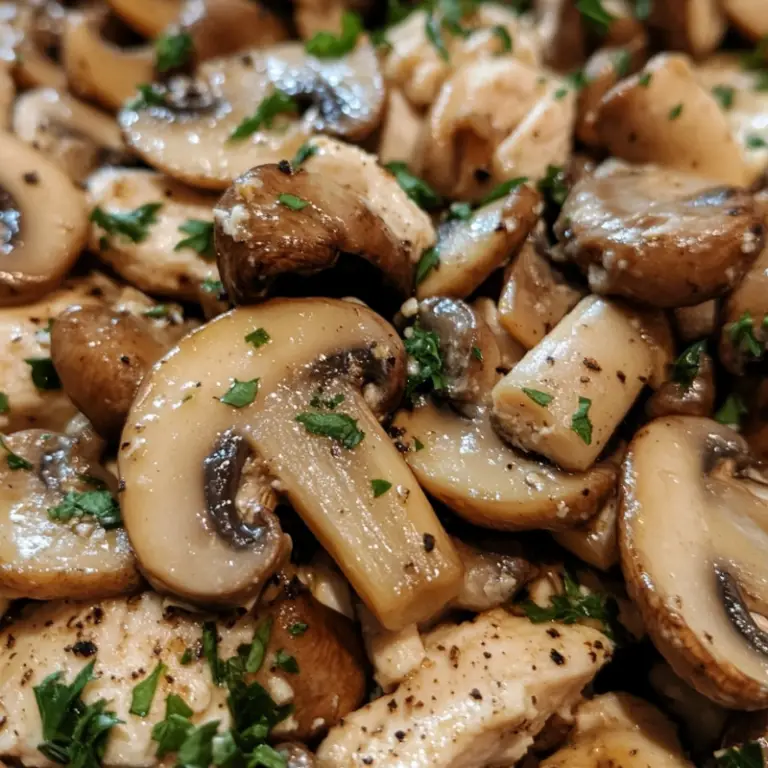 Chicken Mushroom Stroganoff