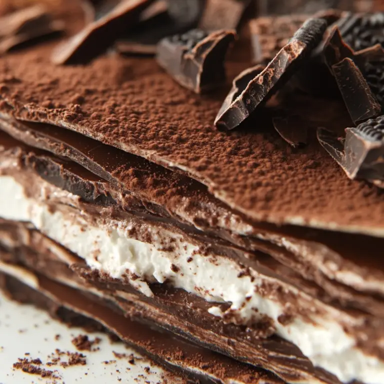 Chocolate Lasagna