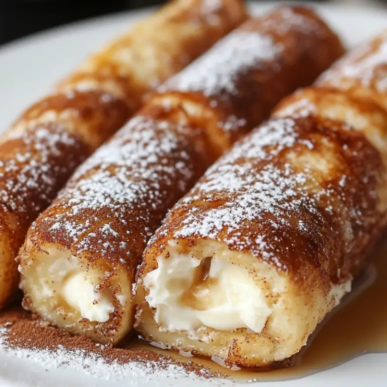 Cinnamon Roll French Toast Roll-Ups