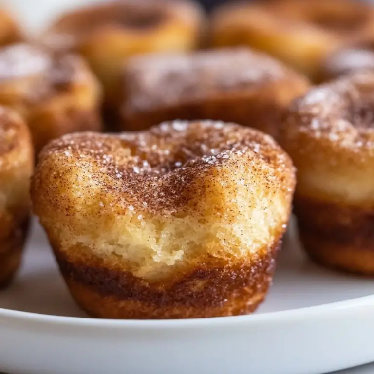 Cinnamon Sugar French Toast Muffins