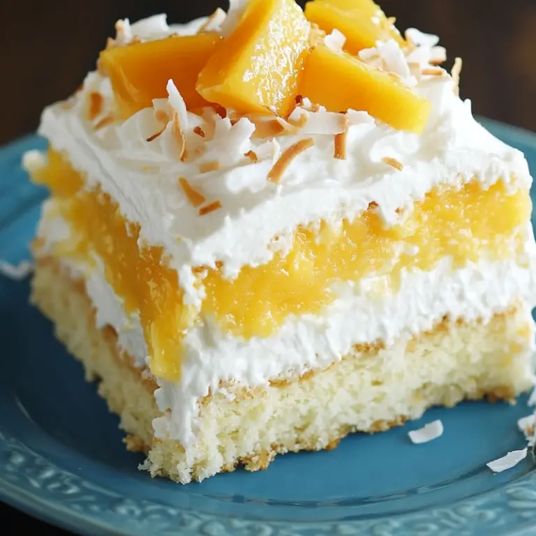 Coconut Mango Cake