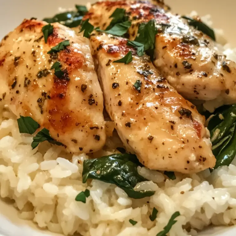 Creamy Herb Chicken with Basmati Rice