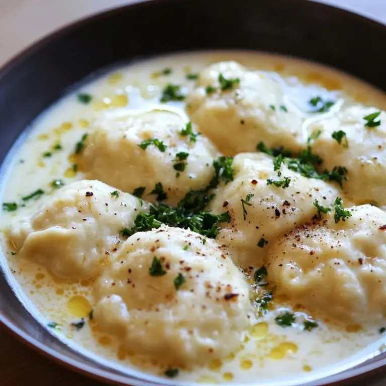Drop Dumplings for Soup