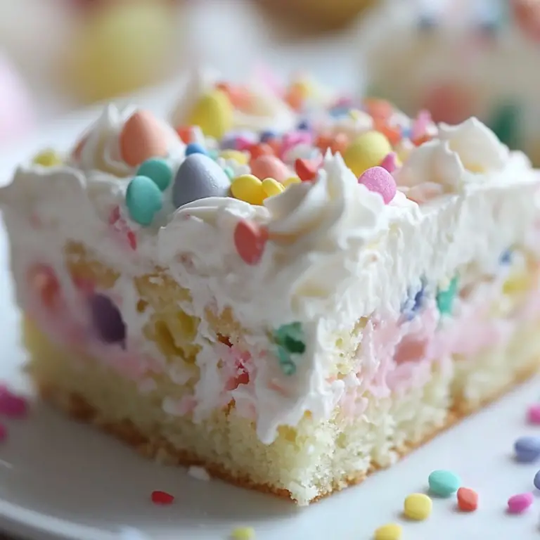Easter Poke Cake