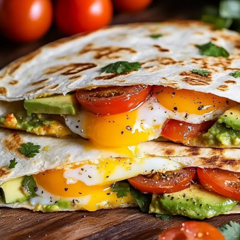 Fried Egg Quesadilla