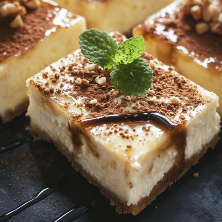 Honey Bun Cheesecake Bars