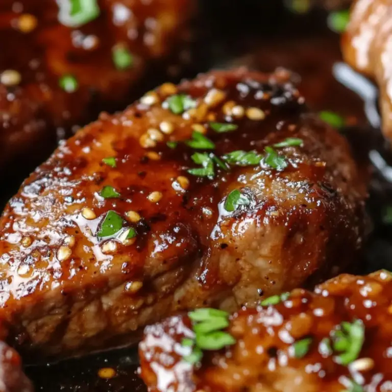 Honey Garlic Pork Tenderloin