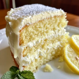 Limoncello Drizzle Mascarpone Cake