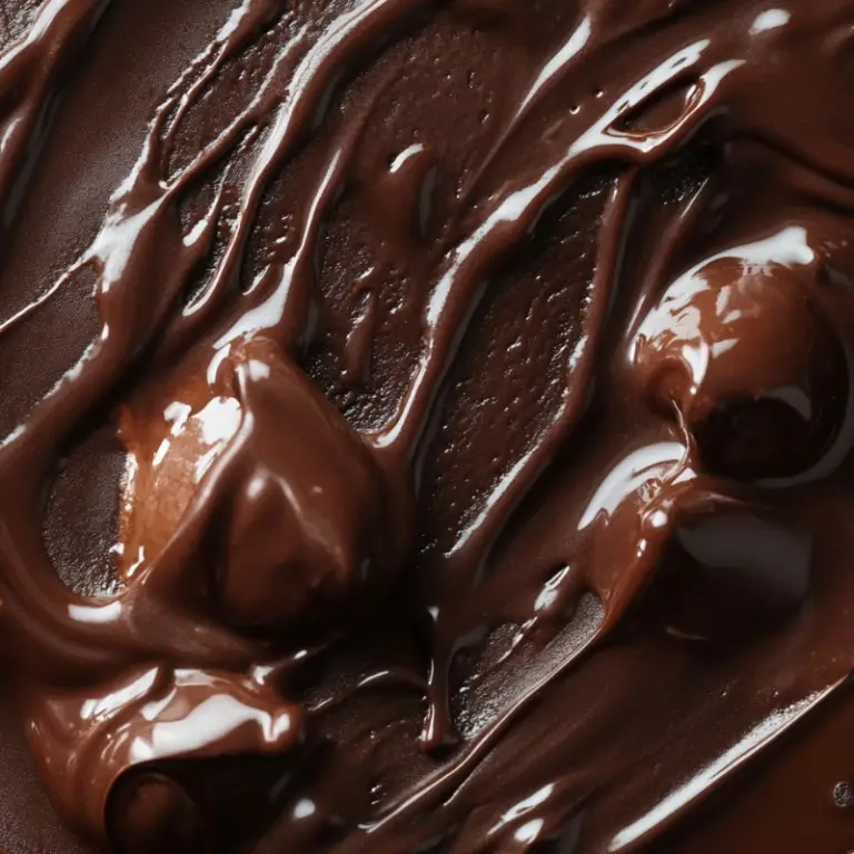Ice Cream with Warm Chocolate Sauce