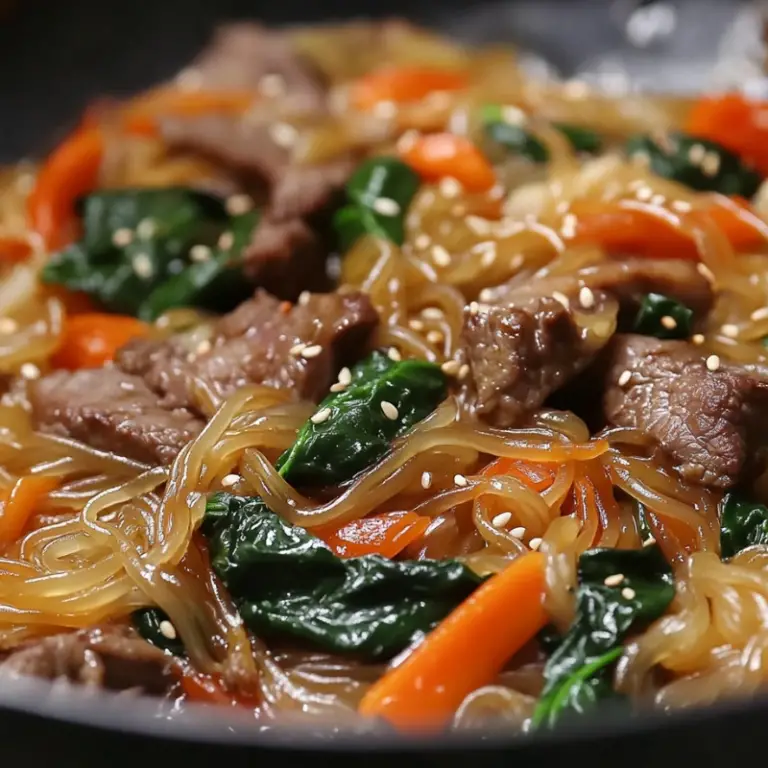 Korean Glass Noodle Stir-Fry