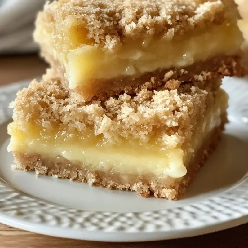 Lemon crumb bars