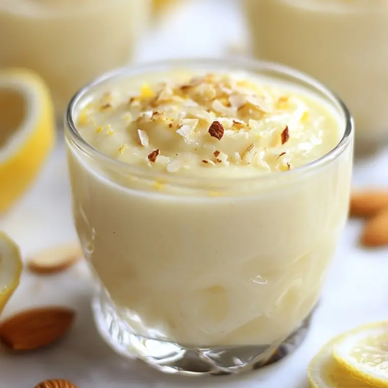 Lemon Posset