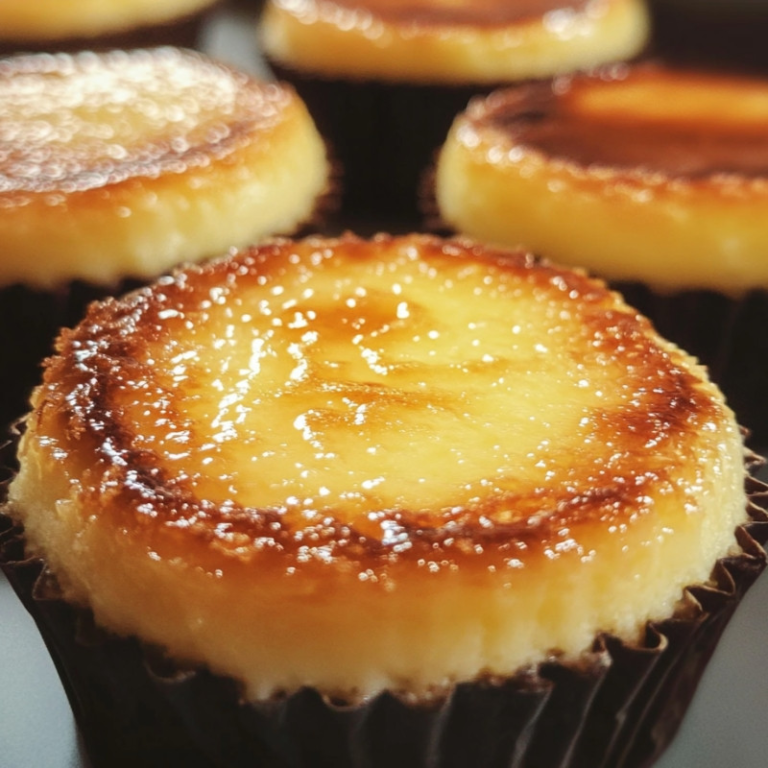 Mini Crème Brûlée Cheesecakes
