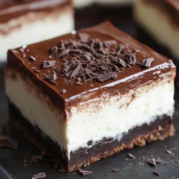 No Bake Nutella Cheesecake Bars