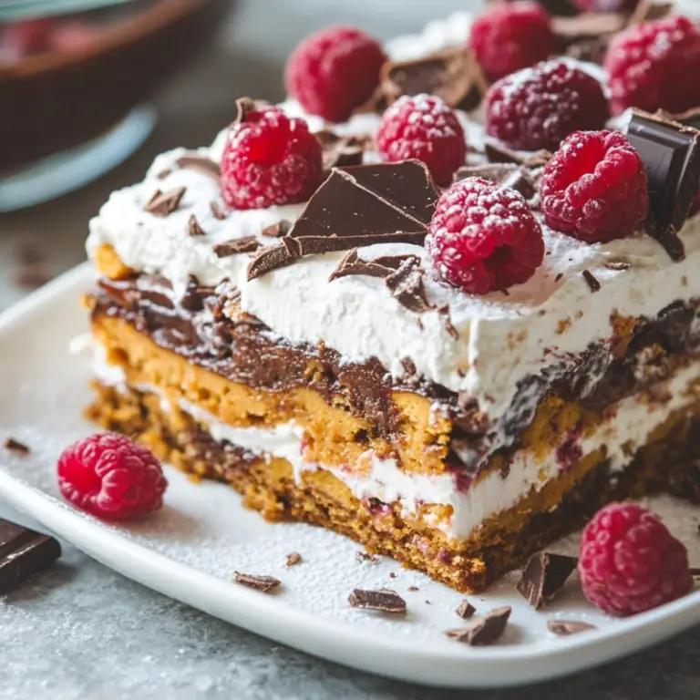 No-Bake Pumpkin Icebox Cake