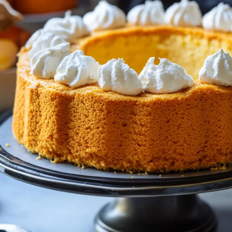 Pumpkin Chiffon Cake