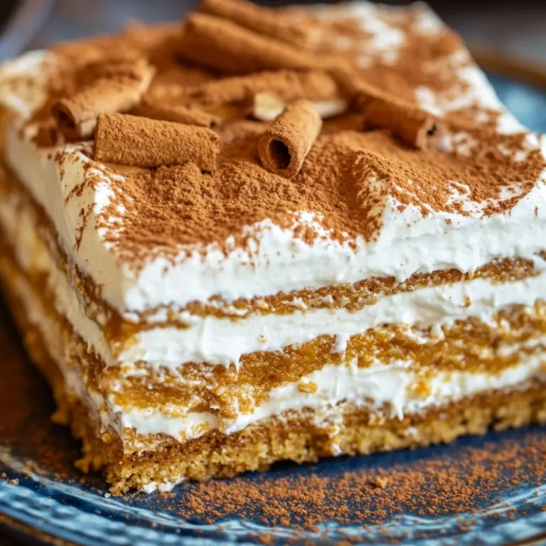 Pumpkin Icebox Cake
