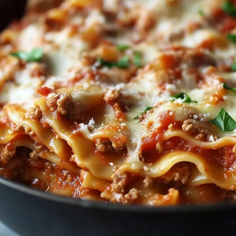 Skillet Lasagna