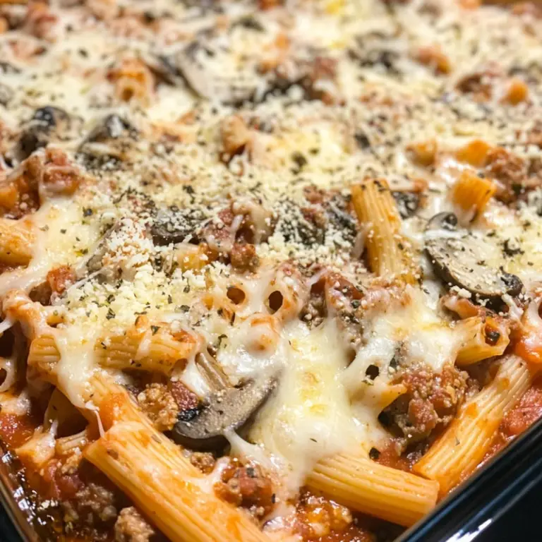 Slow Cooker Baked Ziti