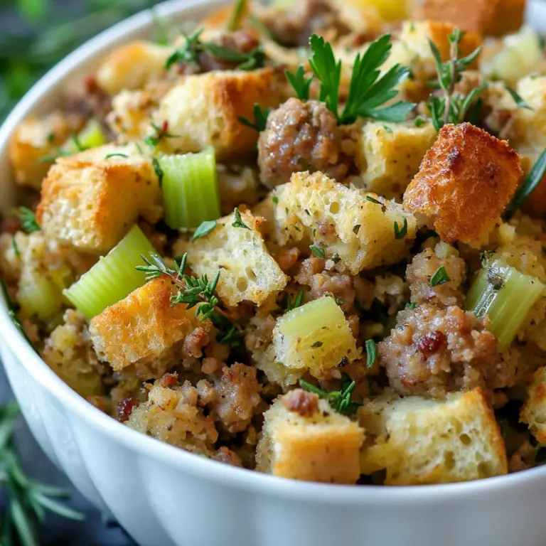 Slow Cooker Stuffing