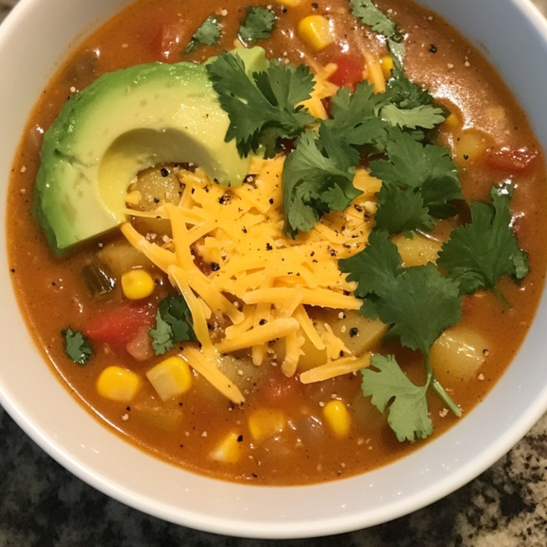 Smoky Southwestern Potato and Corn Chowder