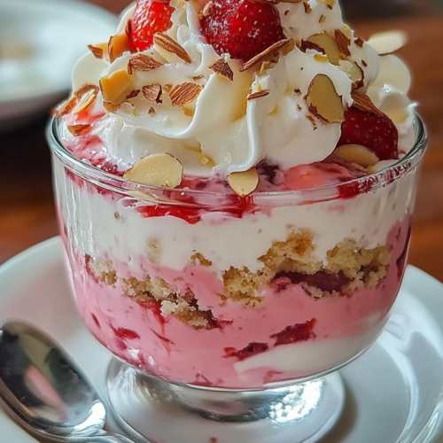 Strawberry Bliss Cake - Savory Splash
