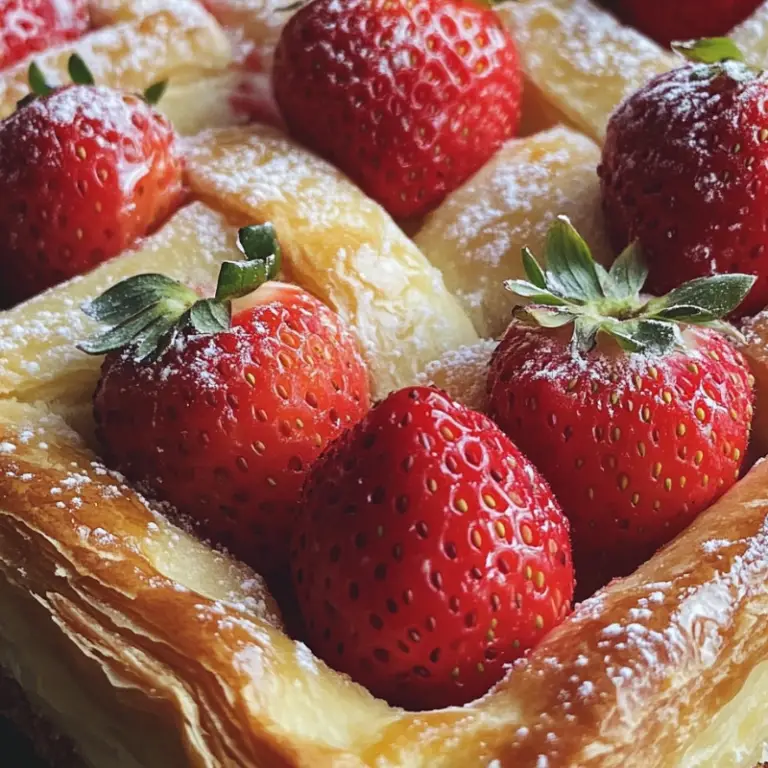 Strawberry Danish