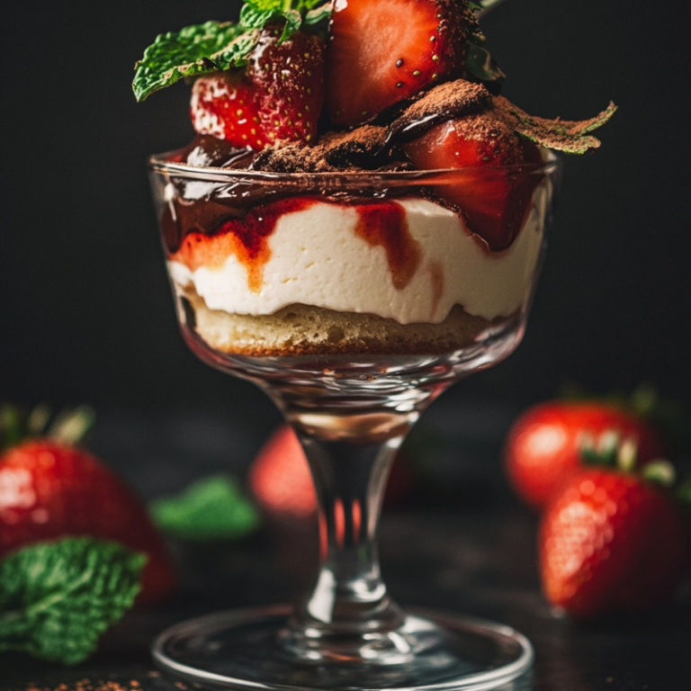 Strawberry Tiramisu