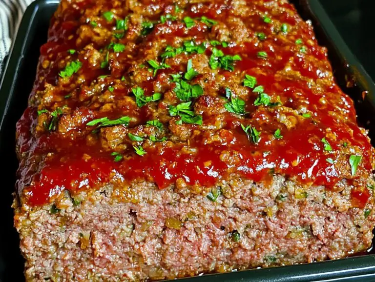 Stove Top Stuffing Meatloaf – Easy, Flavorful & Juicy!