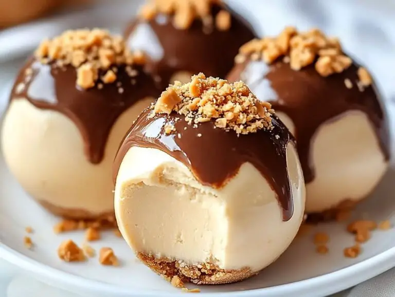 No-Bake Peanut Butter Cheesecake Balls
