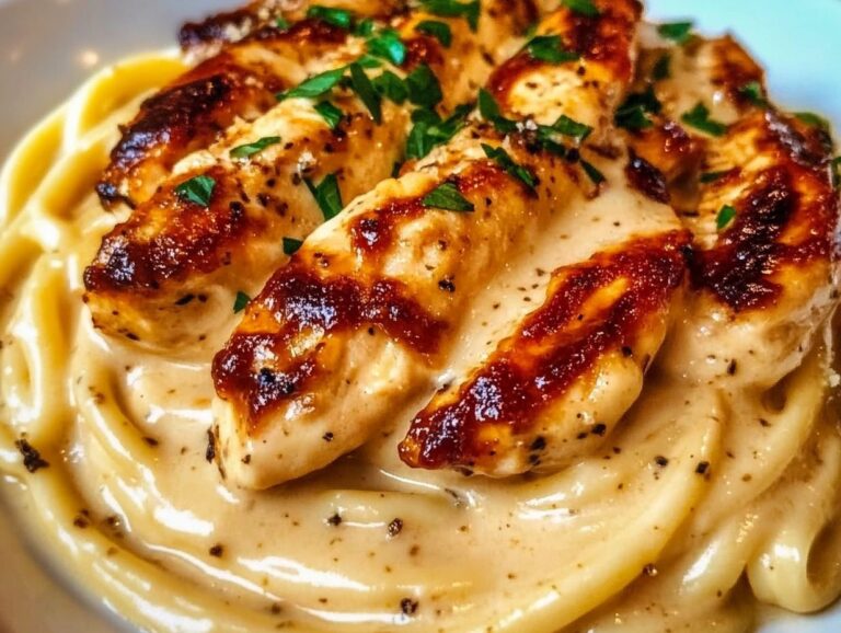 Creamy Cheddar BBQ Ranch Chicken Alfredo – The Ultimate Comfort Dish!
