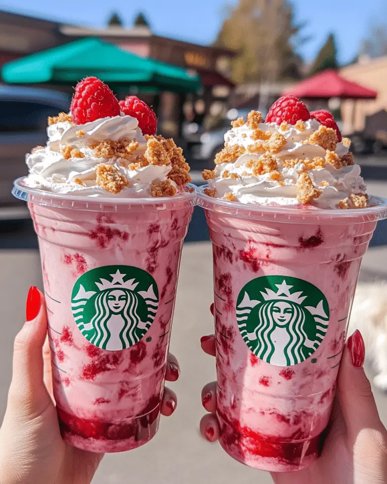 Starbucks Strawberry Cheesecake Frappuccino Recipe