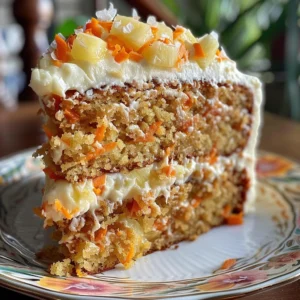 Hawaiian Carrot Pineapple Cake