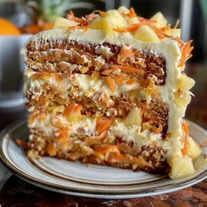 Hawaiian Carrot Pineapple Cake