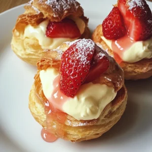 Limoncello Mascarpone Cream Puffs