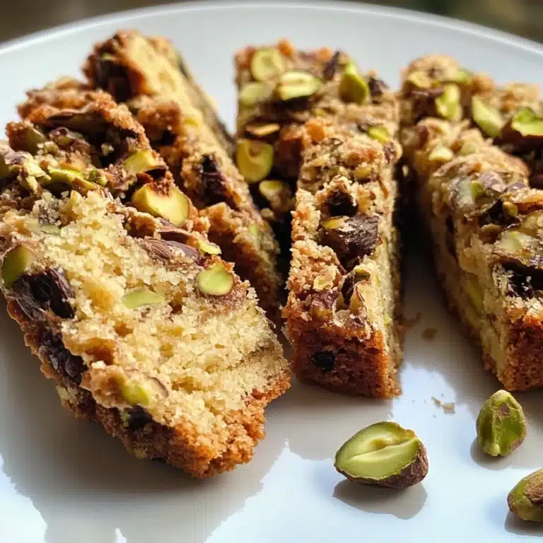 Fig & Pistachio Biscotti