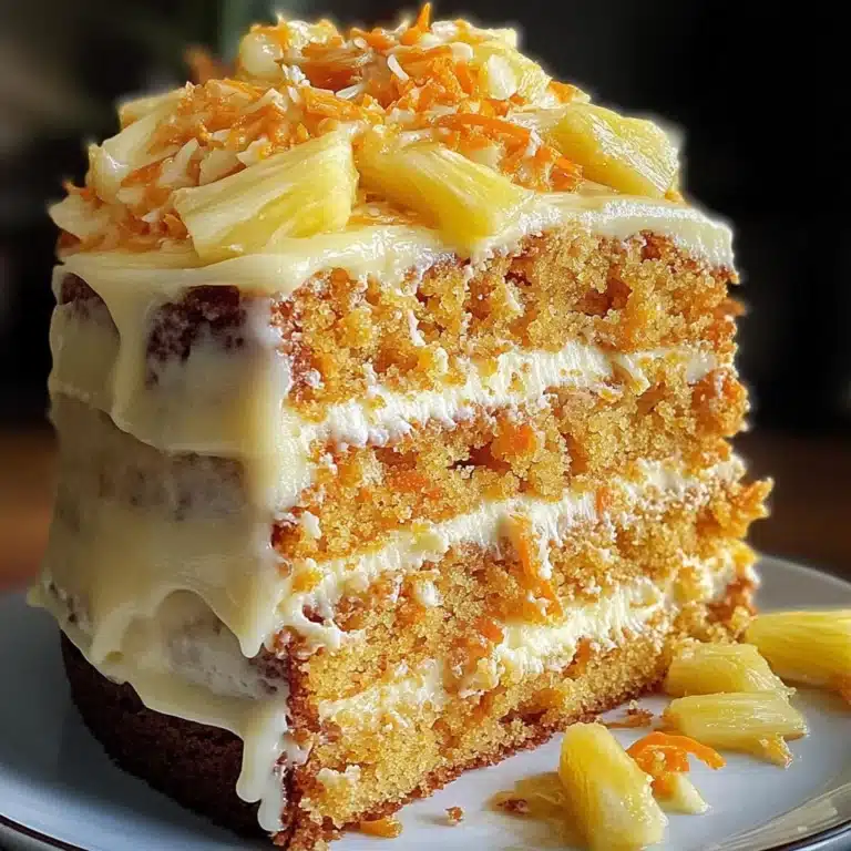 Carrot Pineapple Cake